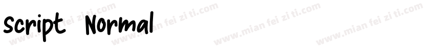 Script91 Normal字体转换